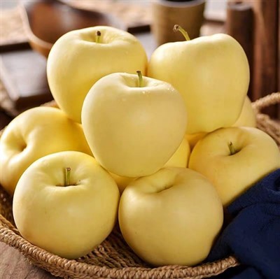 Bright Yellow Apples